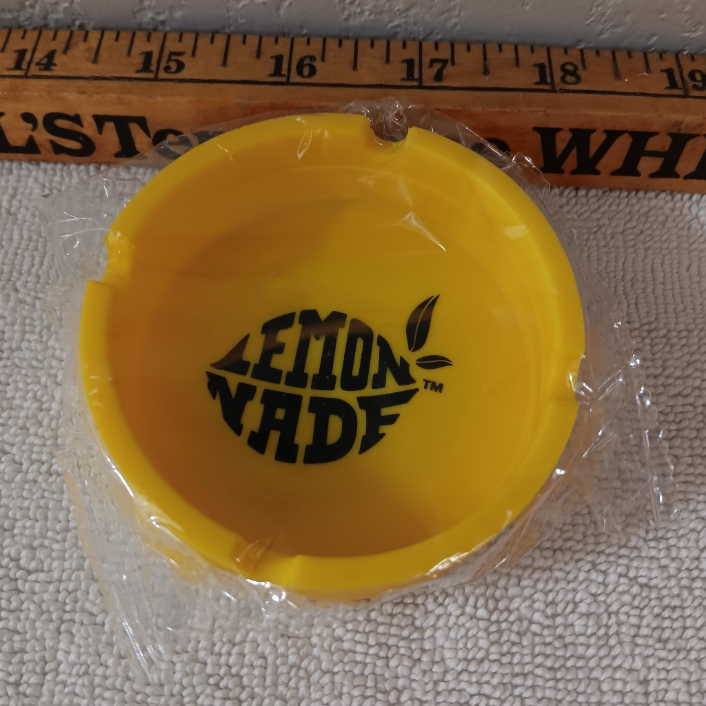 Lemonade Yellow Ashtray Lemonade Yellow Ashtray